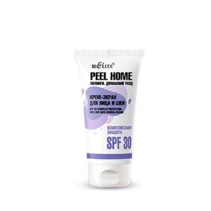 БЕЛИТА Крем-экран для лица и шеи Комплексная защита SPF 30 Peel Home 30