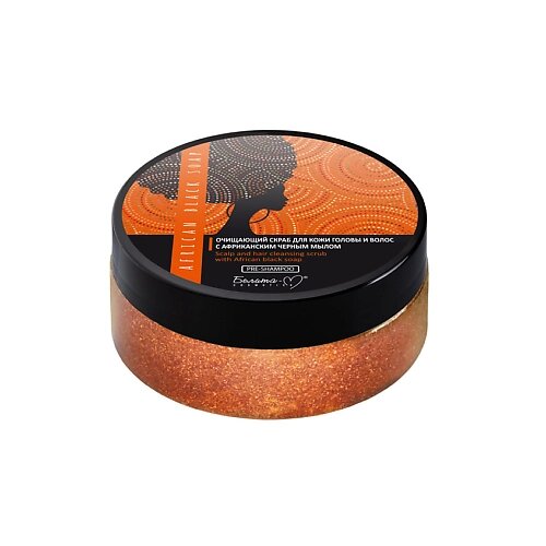 БЕЛИТА-М Скраб для кожи головы и волос Очищающий AFRICAN BLACK SOAP 200.0 от компании Admi - фото 1