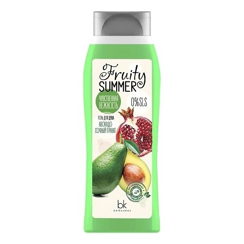 BELKOSMEX Fruty Summer Гель для душа Чувственная нежность авокадо, сочный гранат 500.0 от компании Admi - фото 1