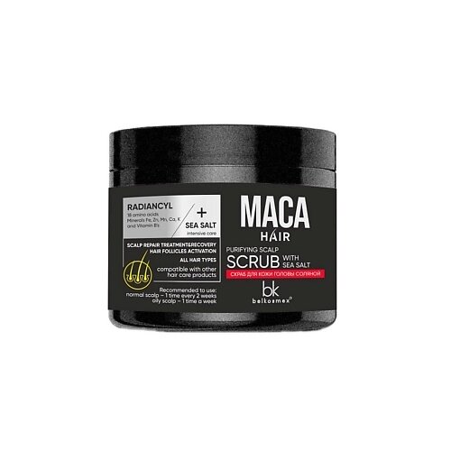 BELKOSMEX MACA HAIR Скраб для кожи головы соляной 200.0 от компании Admi - фото 1