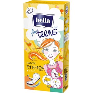 BELLA Прокладки ежедневные ультратонкие for teens energy deo 20.0
