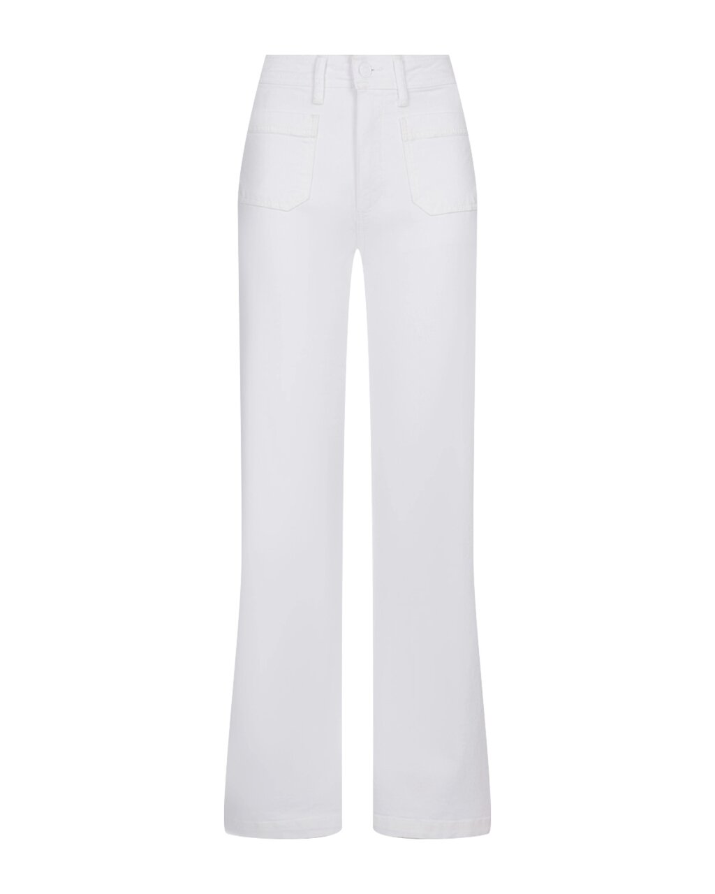 Белые джинсы клеш Paige от компании Admi - фото 1