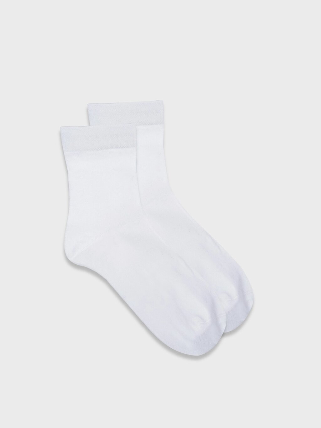 Белые хлопковые носки (35-37) от компании Admi - фото 1