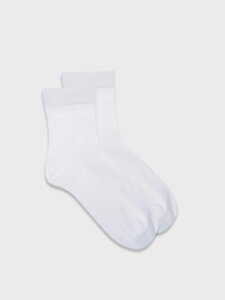 Белые хлопковые носки (35-37)