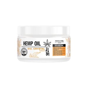 BEON Маска для окрашенных волос Hemp oil Блеск и Питание с натуральными маслами 350.0