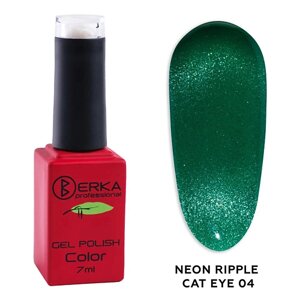 BERKA Гель-лак для ногтей Neon Ripple Cat Eye