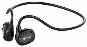 Беспроводные наушники WiWU Marathon SE black (черные)