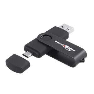 Bestrunner Type-C USB 2.0 32GB OTG Flash Drive U диск с поворотом на 360 градусов для смартфона Type-C, планшета, ноутбу