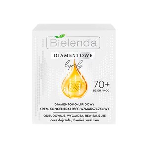 Bielenda diamond lipids алмазно-липидный крем против морщин 70+ 50.0