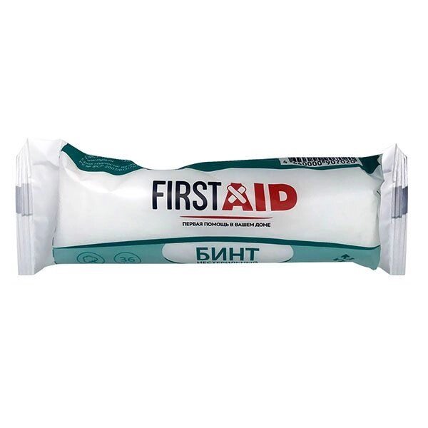 Бинт марлевый нестерильный First Aid/Ферстэйд 5м х 10см от компании Admi - фото 1