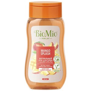 BIO MIO Натуральный гель для душа с экстрактом манго и фруктовыми кислотами Mango Splash
