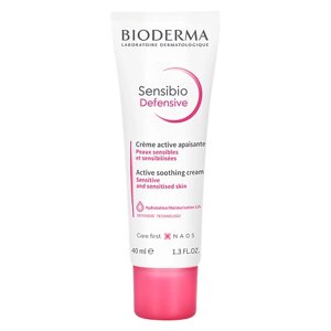 BIODERMA Крем легкий увлажняющий для чувствительной кожи лица Sensibio Defensive 40.0