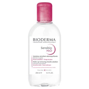 BIODERMA Мицеллярная вода для очищения нормальной и чувствительной кожи лица Sensibio H2O 250.0