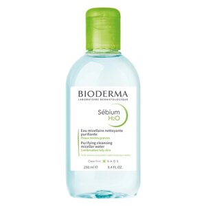 BIODERMA Мицеллярная вода очищающая для жирной и проблемной кожи лица Sebium 250.0