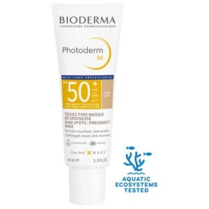BIODERMA Солнцезащитный крем-гель Photoderm M SPF 50+светлый оттенок) 40.0