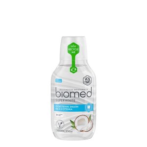 BIOMED Комплексный ополаскиватель для полости рта Superwhite