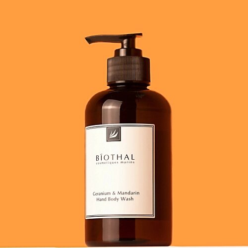 BIOTHAL Жидкое мыло для тела и рук Герань Мандарин Geranium & Mandarin Hand Body Wash 300 от компании Admi - фото 1