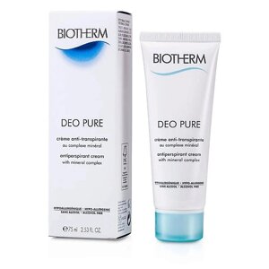 BIOTHERM Кремовый дезодорант-антиперспирант с минеральным комплексом, без спирта Deo Pure Cream 75.0