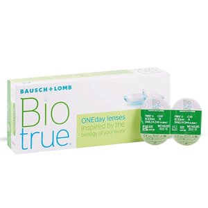 BIOTRUE ONEday — однодневные контактные линзы