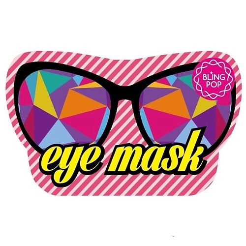 BLING POP Маска для глаз тканевая с коллагеном Eye Mask