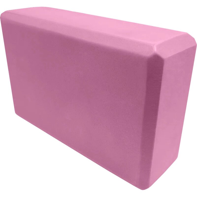 Блок для йоги Defender BK8 23x15x8cm Pink 20161 от компании Admi - фото 1