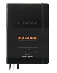 Блокнот Leuchtturm1917 Bullet Journal Edition 2 A5 (14. 5x21см. ) 120г/м2 - 206 стр. в точку, твердая обложка, цвет: черный