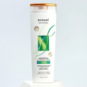BONAMI Шампунь для волос с маслом арганы и жожоба, восстановление 400.0