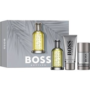 BOSS Набор Boss No. 6 Bottled: Туалетная вода + Гель для душа + Дезодорант-спрей 350.0