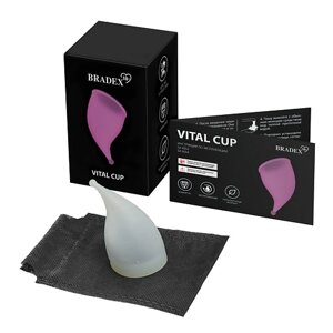 BRADEX Менструальная чаша Vital Cup S