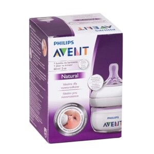 Бутылочка для кормления Natural Avent/Авент 60мл