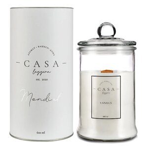 CASA leggera свеча в стекле vanilla 600.0