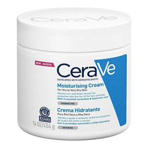 CERAVE Увлажняющий крем для очень сухой кожи Moisturizing Cream Dry to Very Dry Skin 454.0