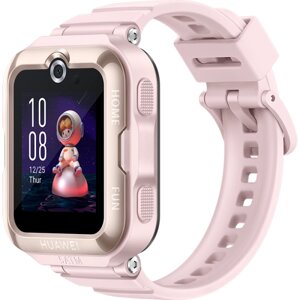 Часы-телефон HUAWEI WATCH KIDS 4 Pro детские, розовые