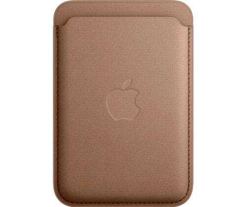 Чехол-бумажник Apple MagSafe для iPhone, микротвил, коричневый (MT243ZM/A)