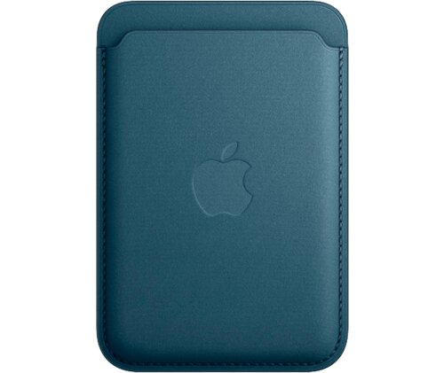 Чехол-бумажник Apple MagSafe для iPhone, микротвил, синий (MT263ZM/A)