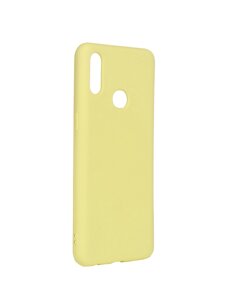 Чехол DF для Samsung Galaxy A10s Yellow sOriginal-04