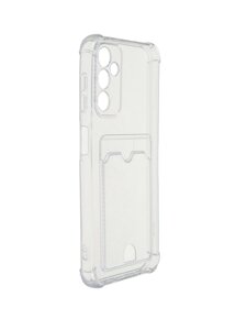 Чехол iBox для Samsung Galaxy A14 Crystal с кардхолдером Silicone Transparent УТ000036220