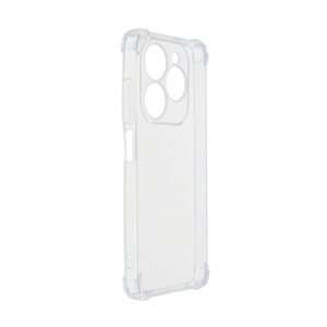 Чехол iBox для Tecno Spark 20 Crystal с усиленными углами Silicone Transparent УТ000037631