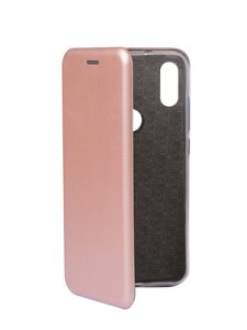 Чехол Innovation для Xiaomi Mi Play Book Silicone Magnetic Rose Gold 15428