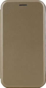 Чехол-книжка Deppa для Samsung Galaxy J2 Core, термополиуретан, золотистый