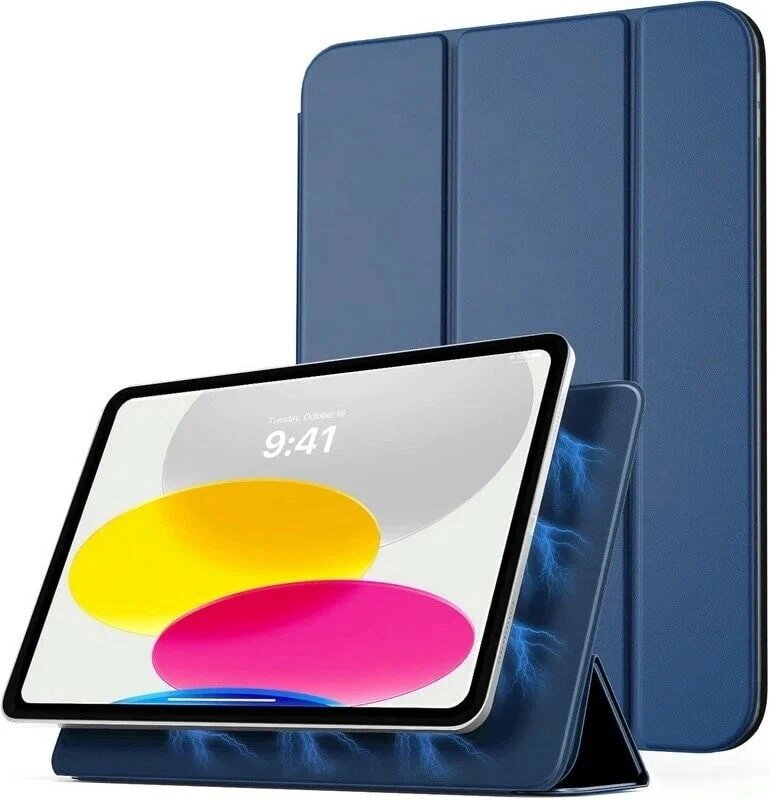 Чехол-книжка для iPad Pro 11 (2022) (SC) синий от компании Admi - фото 1