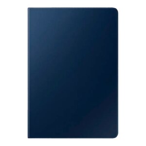 Чехол-книжка для Samsung Galaxy Tab S8/S7 на пластиковом основании синий