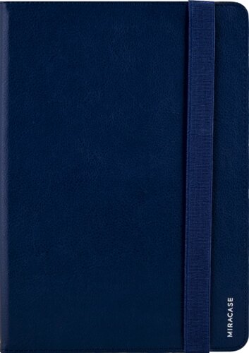 Чехол-книжка Miracase для планшета 8707 универсальный 9-10, кожзам, синий