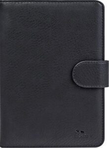 Чехол-книжка RIVACASE для планшета 3014 универсальный 8, кожзам, черный