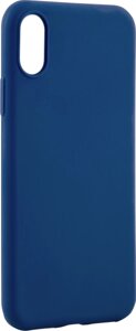 Чехол-крышка ANYCASE TPU для iPhone X, термополиуретан, синий