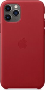 Чехол-крышка Apple для iPhone 11 Pro, кожа, красный (MWYF2)