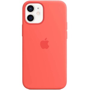 Чехол-крышка Apple для iPhone 12 mini, силикон, розовый (MHKP3)