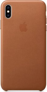 Чехол-крышка Apple для iPhone XS Max, кожа, коричневый (MRWV2)