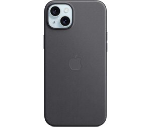 Чехол-крышка Apple FineWoven Case with MagSafe для Apple iPhone 15 Plus, черный (MT423)