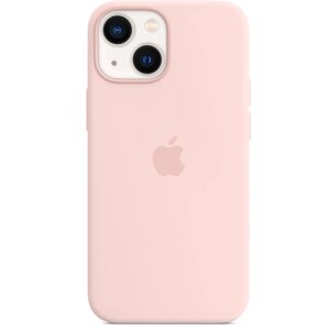 Чехол-крышка Apple MagSafe для iPhone 13 mini, силикон, розовый мел (MM203)